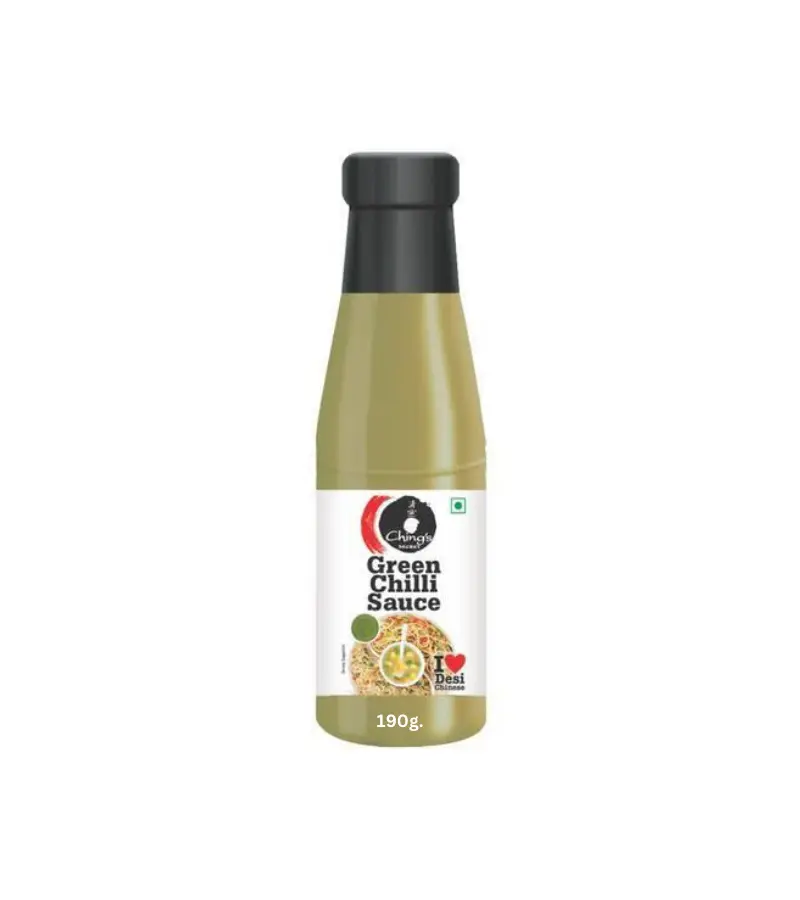 CHINGS GREEN CHILLI SAUCE 190G CHINGS GREEN CHILLI SAUCE - Image 1