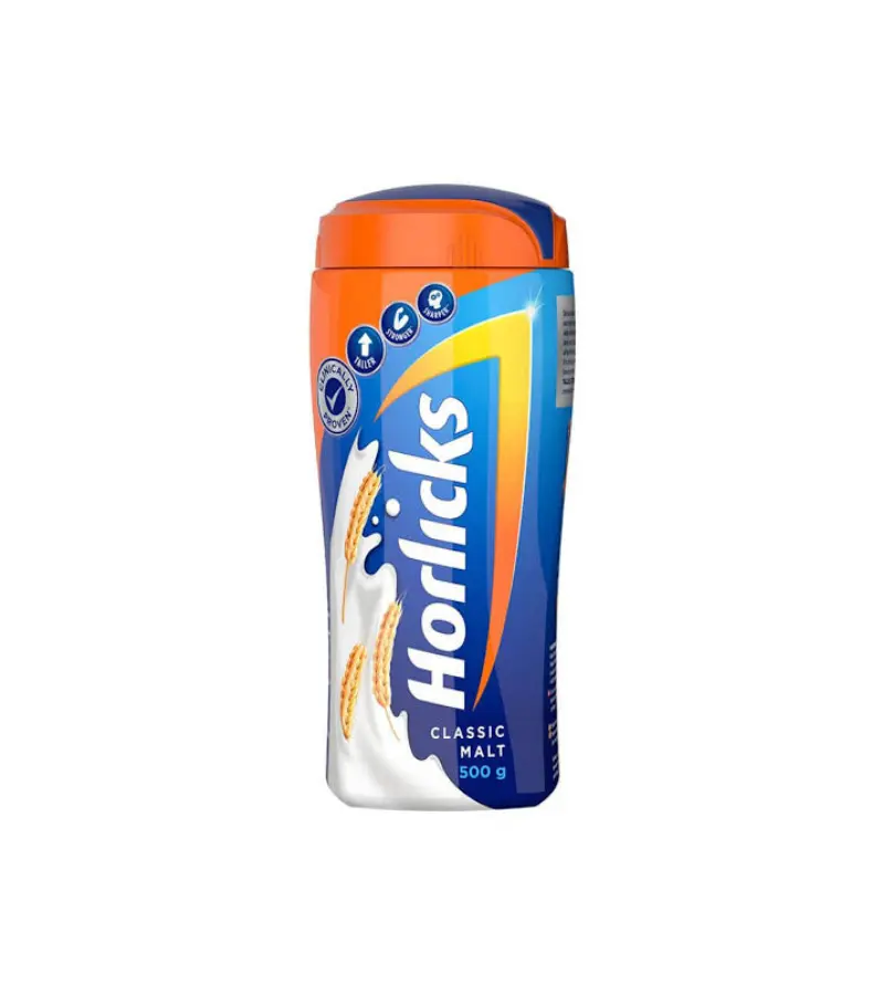 HORLICKS CLASSIC MALT 500G HORLICKS CLASSIC MALT - Image 1